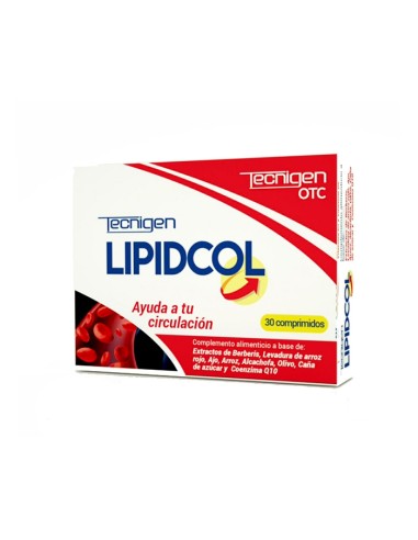 OTC TecniGen Lipidcol 30 Comprimés OTC TecniGen Lipidcol 30 Comprimés