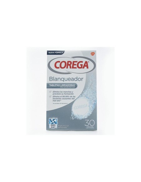 Gsk Corega™ Blanqueador 30 Tabletas Efervescentes Efervescentes