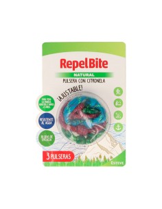 Bracelet anti-moustique Repel Bite Natura Kids