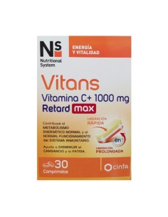 NS Vitans Vitamin C+ 1000Mg Retard Max 30 Comp