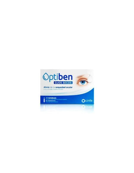 Optiben Ojos Secos 20 Unidades