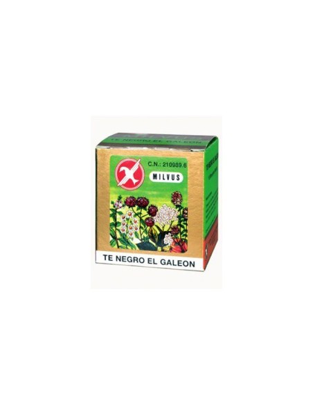 Milvus Black Tea El Galeon 10 Filtres