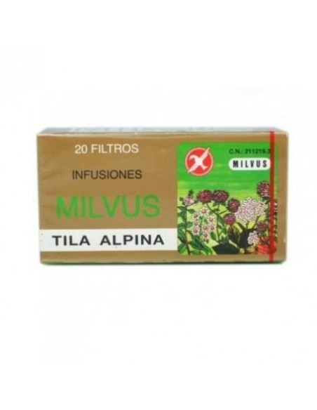 Milvus Tila Alpina Infusion 20 Sachets