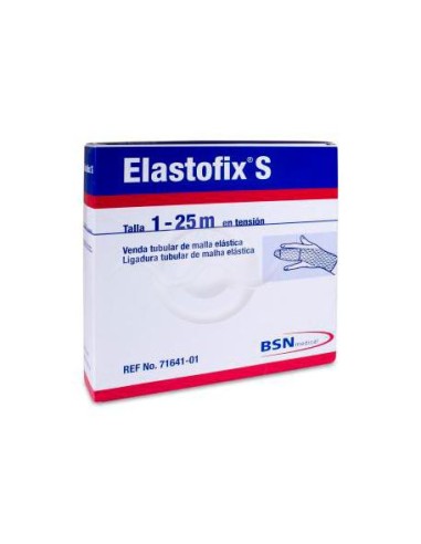 Elastofix S Venda Tubular Malla Elástica Mano Tobillos Talla 1 - 25 M