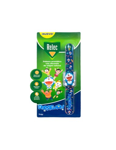 Relec Doraemon Bracelet Anti-Moustique 1 Unité Relec Doraemon Bracelet Anti-Moustique 1 Unité