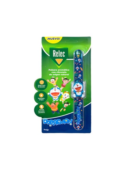 Relec Doraemon Bracelet Anti-Moustique 1 Unité