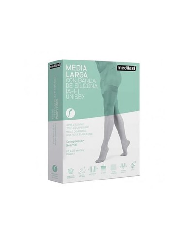 Medilast Moyen Long (A-F) Normal Compression Beig