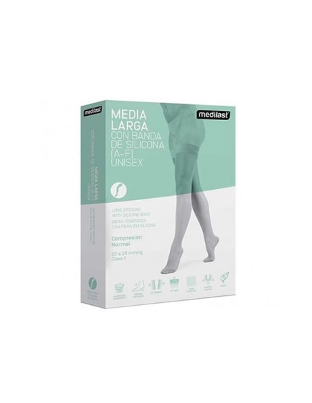 Medilast Moyen Long (A-F) Normal Compression Beig