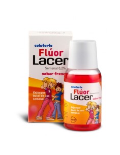 Lacer™ Bain De Bouche Fluor 0,2 Goût Fraise 100ml