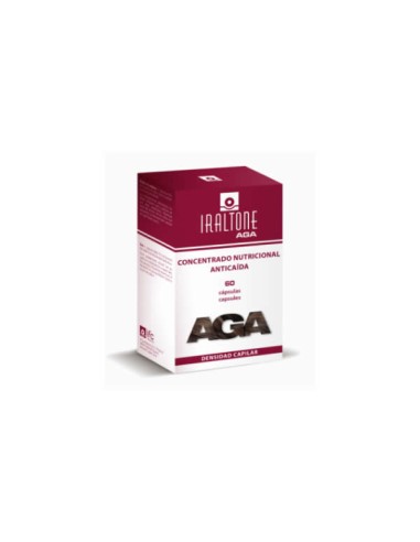Iraltone Aga Concentré Nutritionnel Anti Chute 60 Gélules Iraltone Aga Concentré Nutritionnel Anti Chute 60 Gélules