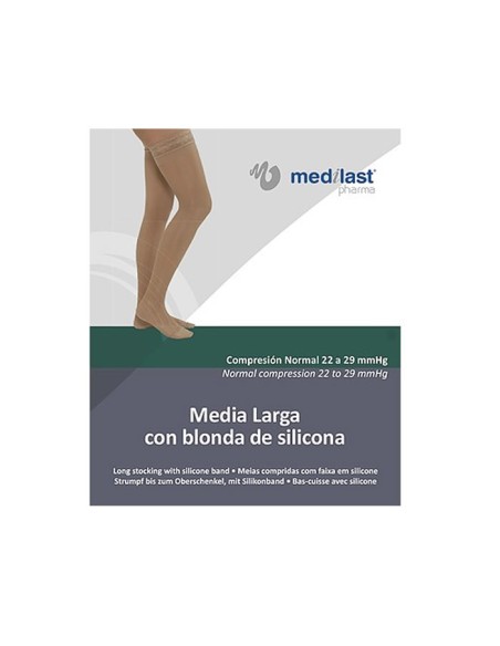 Bas longs Medilast Blanc Blonda EG R110