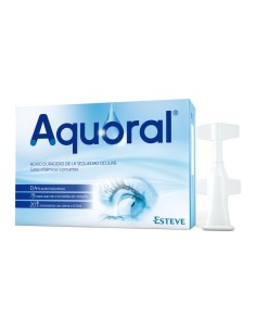 Esteve Aquoral Gouttes Ophtalmiques 20 X 0,5ml