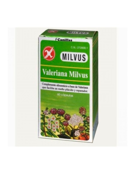 Milvus Valeriana 60 Capsules