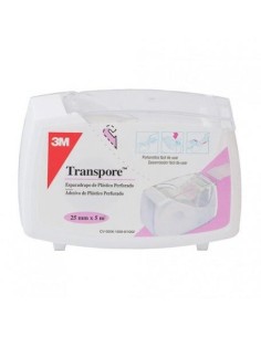 Ioox Transpore Esparadrapo Blanco 5 M X 2,5 Cm 3m