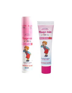 Fluor Kin Enfants Dentifrice Saveur Fraise 150ml