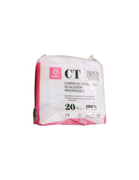 Indas Maternity Compresses Coton 20 Unités