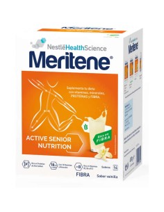 Meritene Active Senior Nutrition Batido Sabor Vainilla Rico En Fibra 1