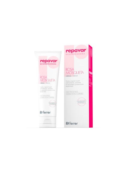 Repavar Regenerate Cream Rosehip Oil 125ml