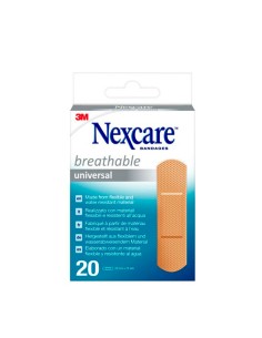 Nexcare Plastique 20 Bandes 19x76mm