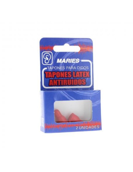 Maries Bouchons D'oreilles Anti-Bruit En Latex 2 Pièces