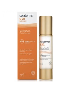 Sesderma C Vit Radiance Glowing Fluid Antiox Booster System 50ml