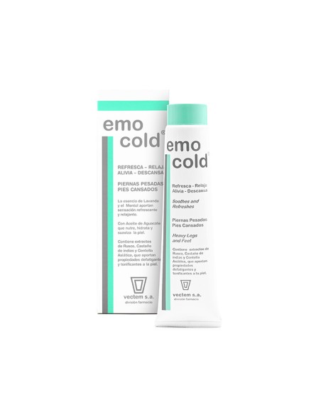 Vectem Emo Cold Cream Pour Jambes Lourdes et Pieds Fatigués 75ml