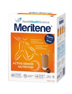 Meritene Batidos Sabor Café Descafeinado 15 Sobres