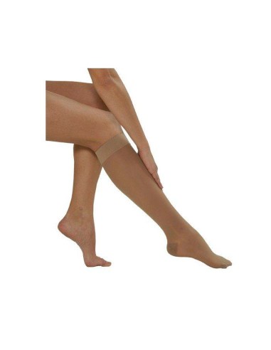 Medilast Bas de Compression à Bouts Forts Beige Taille L