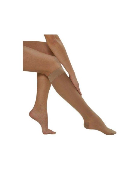 Medilast Bas de Compression à Bouts Forts Beige Taille L