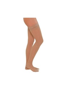 Medilast Bas Long Beige Taille Moyenne