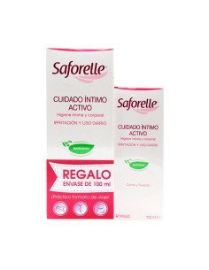 Saforelle Soins intimes 250ml + 100ml Cadeau