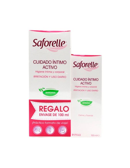 Saforelle Soins intimes 250ml + 100ml Cadeau
