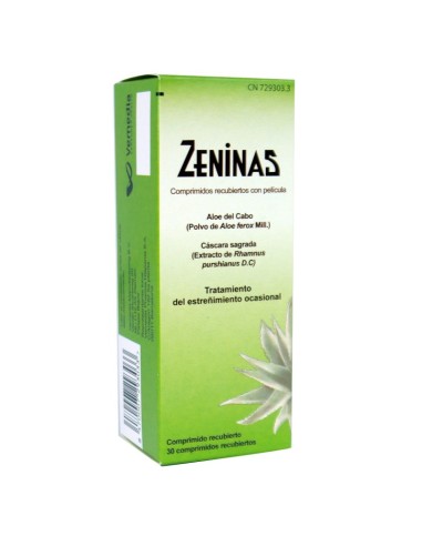 Zeninas 30 Comprimés Pelliculés Pour La Constipation Occasionnelle