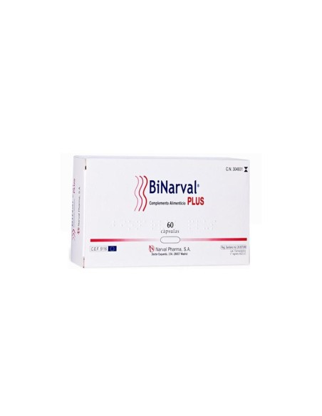 Narval Pharma Binarval Plus® 760mg 60 Gélules