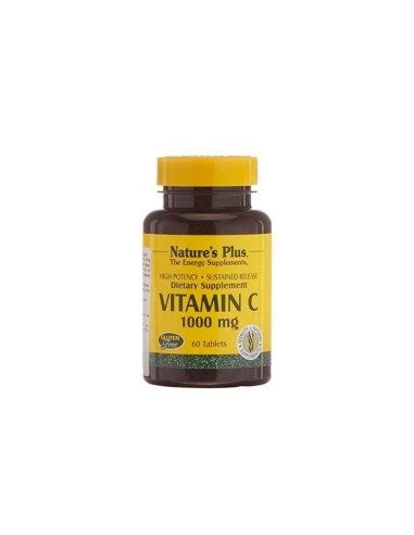 Vitamine C 1g 60 Comprimés Natures Plus Vitamine C 1g 60 Comprimés Natures Plus