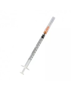 Seringue à insuline C/AG 1ml 0,30 X 8mm 10 Unités