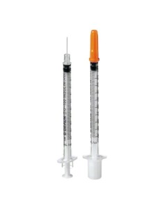Seringue à insuline C/AG 1ml 0,33 X 12mm 10 Unités