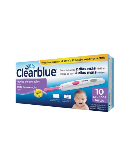 Clearblue Test D'Ovulation 10 Unités