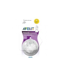 Philips Avent Avent Natural Tetina 0 Meses 2 Unid