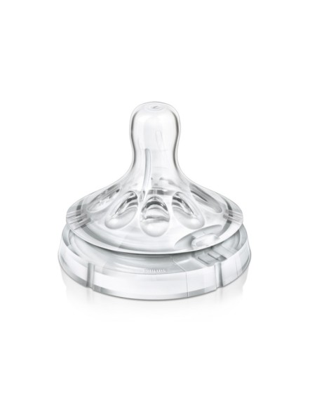 Avent Tetine Natural Débit Lent Scf65227 1m+ 2 Unités