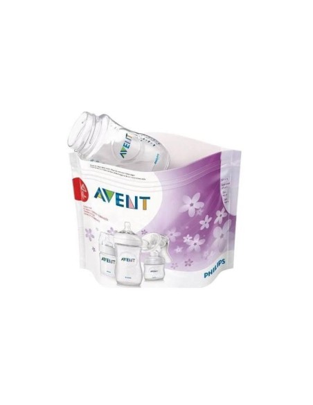 Avent Sac Stérilisateur À Micro-Ondes Pour 5 Pcs