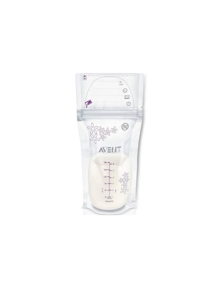 Avent Sachets De Conservation Du Lait 180ml 25 Sachets