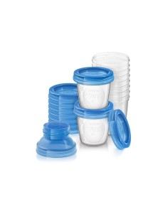 Avent Via Via Récipients À Lait Maternel 10 Verres