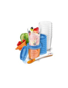 Avent Ensemble de Récipients de Rangement pour Bébé