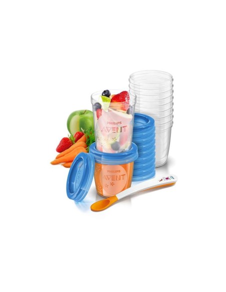 Avent Ensemble de Récipients de Rangement pour Bébé