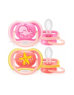 Avent Ultra Air Sucette Fille +18 Mois 2U