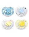 Avent Night Pacifiers 0 to 6 Months 2 Pcs