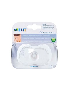 Avent 2 Mini Boucliers en Silicone pour Mamelons