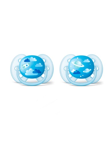 Avent Girl's Ultra Soft Deco Soother 6-18 Months 2U Avent Girl's Ultra Soft Deco Soother 6-18 Months 2U