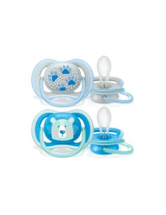 Avent Infant Ultra Happy Sucette 6-18 Mois 2U